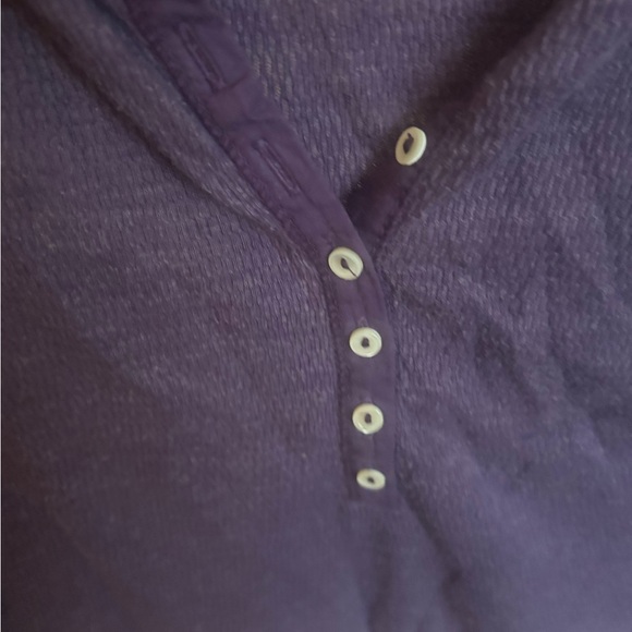 Lucky Brand Purple and Pink Ombre Long Sleeve Top - Picture 6 of 7
